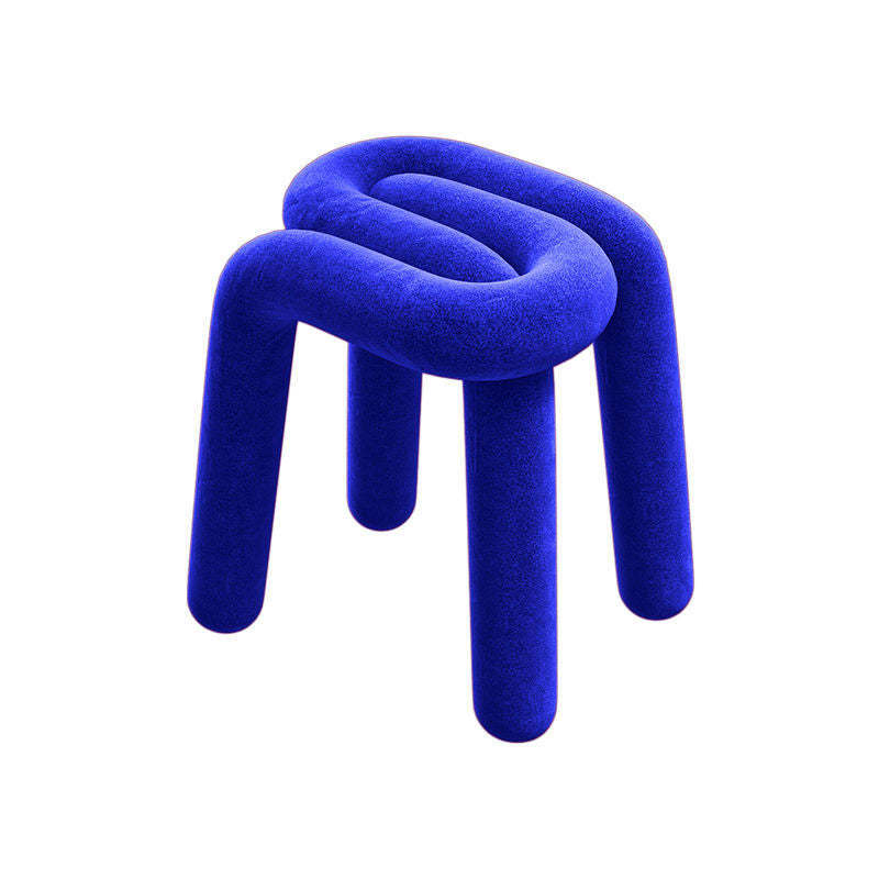 Lighom creative four-leg striped wood accent chairs in fabric wood