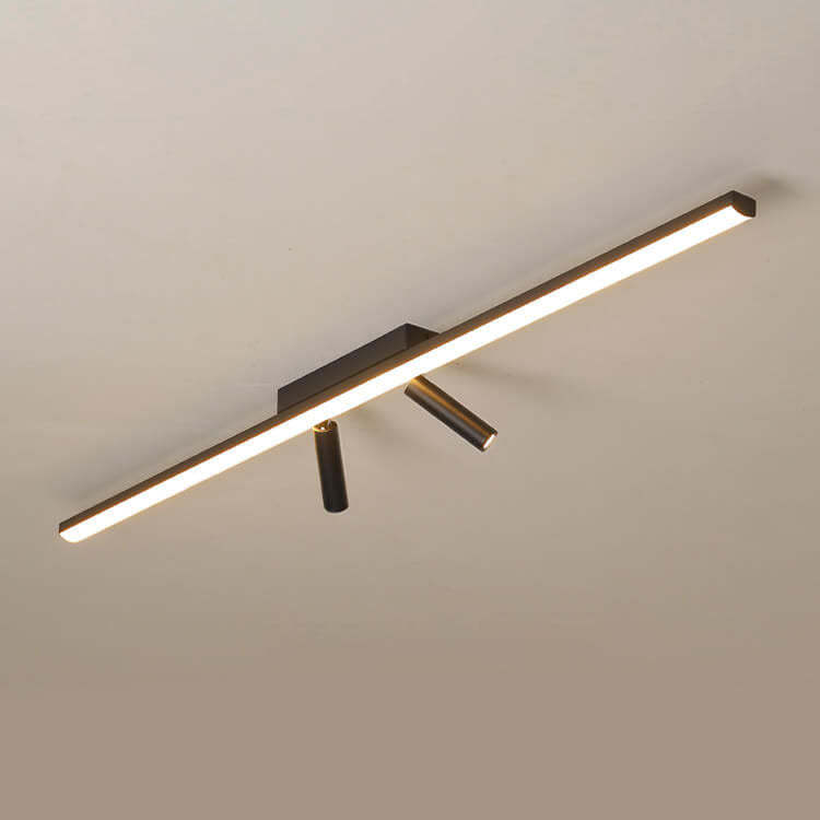 Nordic Acrylic Strip Track Spotlight LED Flush Ceiling Light