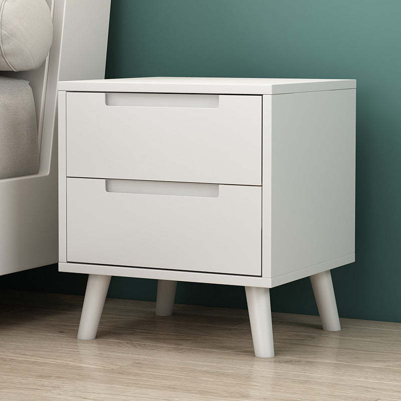 Nordic Wood 1/2-Drawer Nightstand