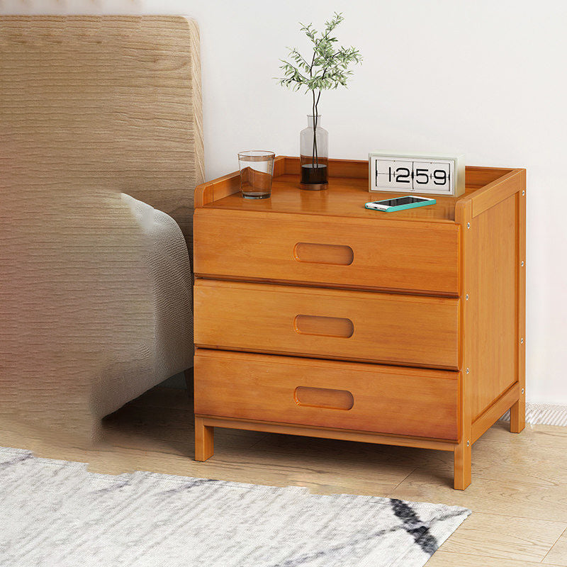 Minimalist Bamboo 1/2-Drawer Nightstand