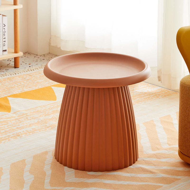 Contemporary Cone Lace Plastic Coffee Table