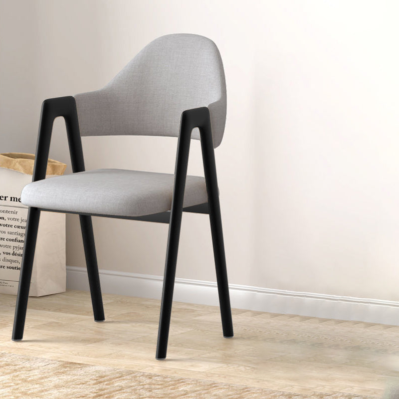 Contemporary Leather Upholstered Dining Chair