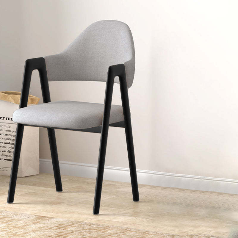 Contemporary Leather Upholstered Dining Chair