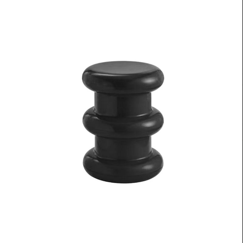 Scandinavian Acrylic Cylinder Vanity Stool