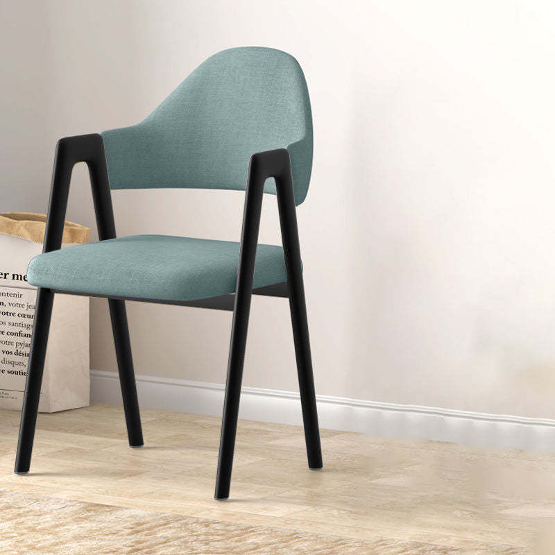 Contemporary Leather Upholstered Dining Chair