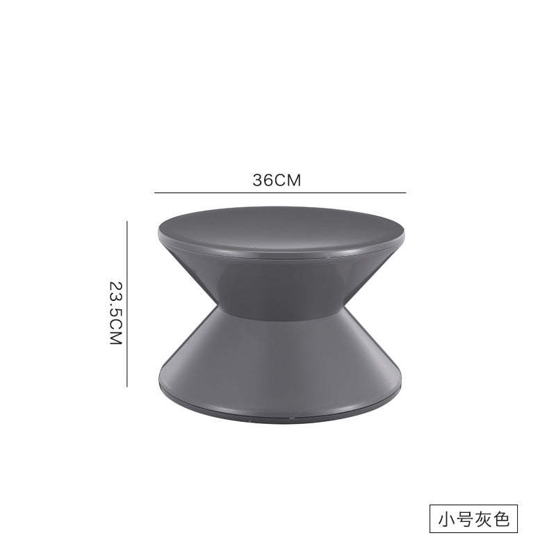 Minimalist Hourglass Plastic Chair