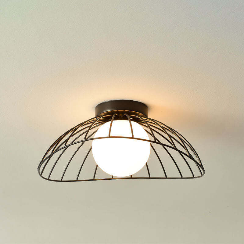 Scandinavian Iron Flower Diamond Light