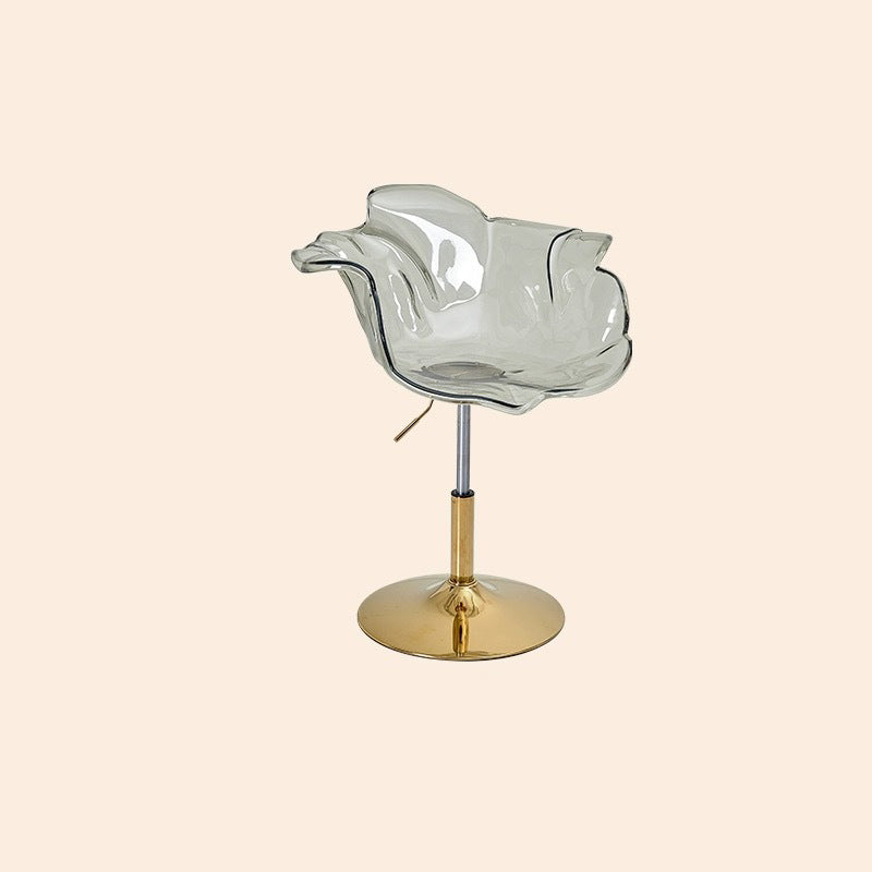 Contemporary Petal Acrylic Liftable Dining Chair