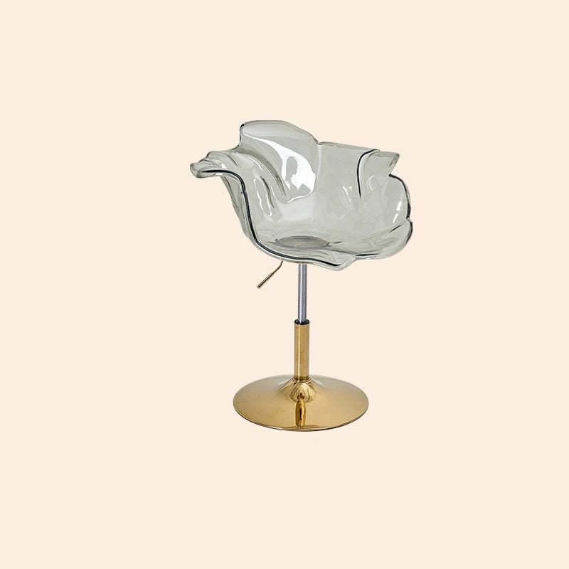 Contemporary Petal Acrylic Liftable Dining Chair