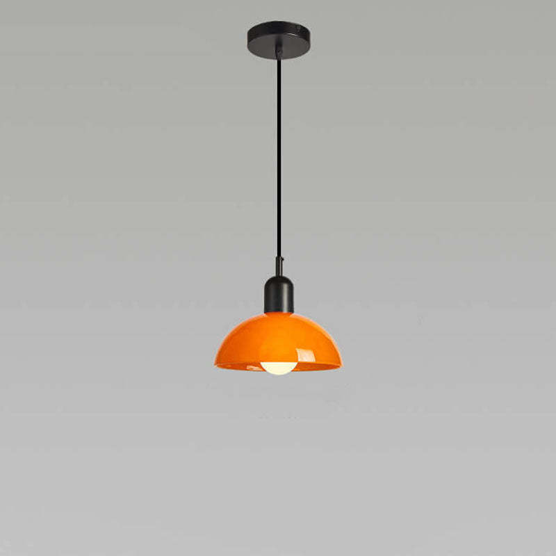 Minimalist Glass Hemisphere Pendant Light