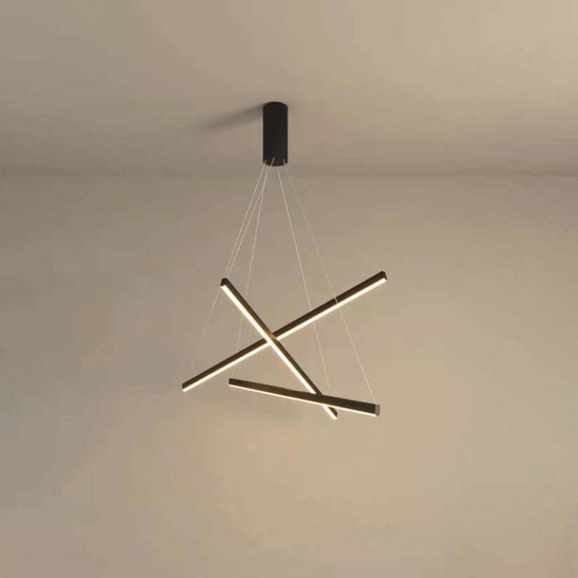 Nordic Iron Aluminum Geometric LED Chandelier