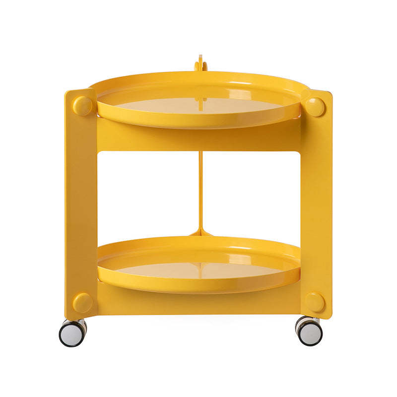 Scandinavian Tray 2-Tier Movable End Table
