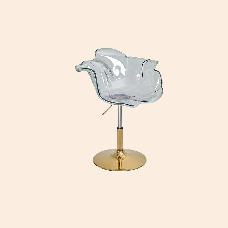 Contemporary Petal Acrylic Liftable Dining Chair