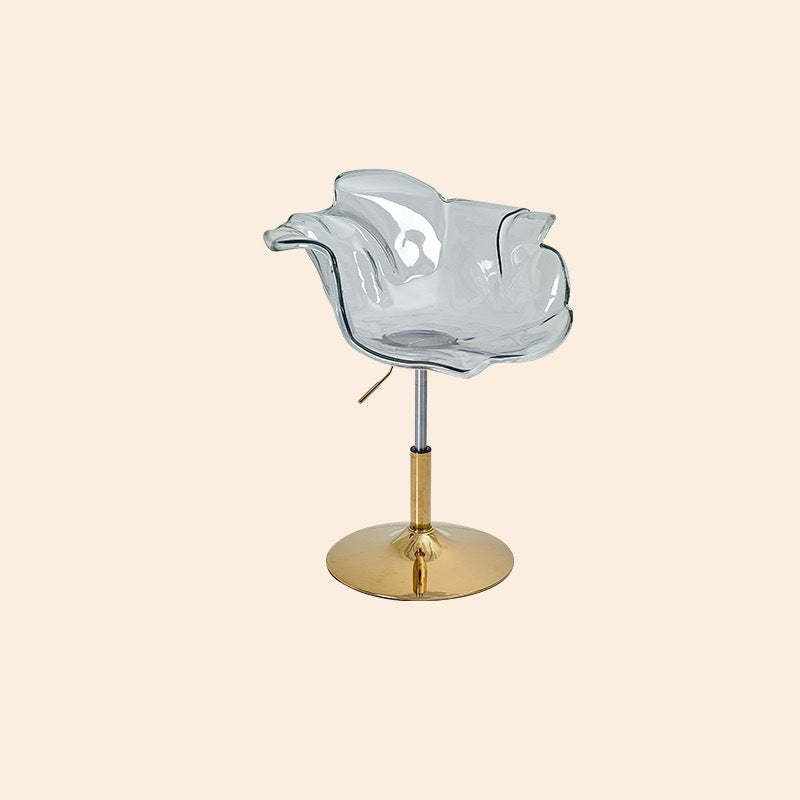 Contemporary Petal Acrylic Liftable Dining Chair