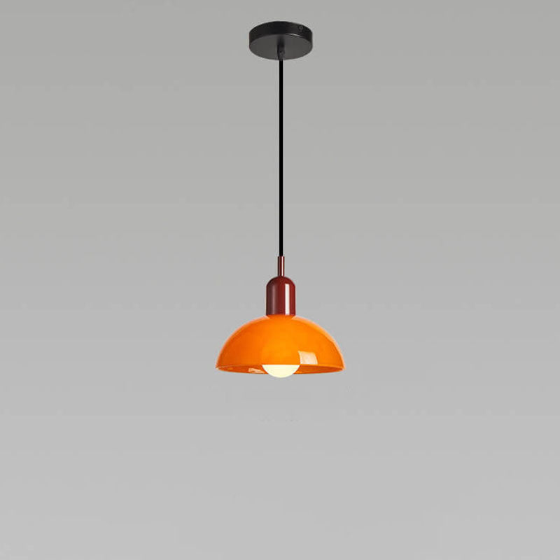 Minimalist Glass Hemisphere Pendant Light