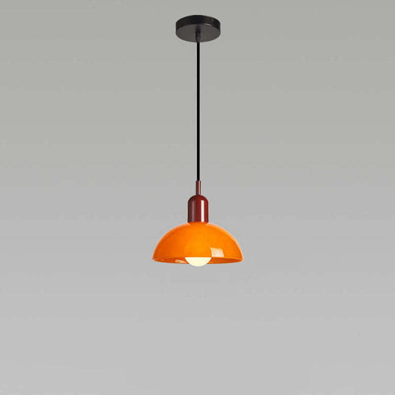 Minimalist Glass Hemisphere Pendant Light