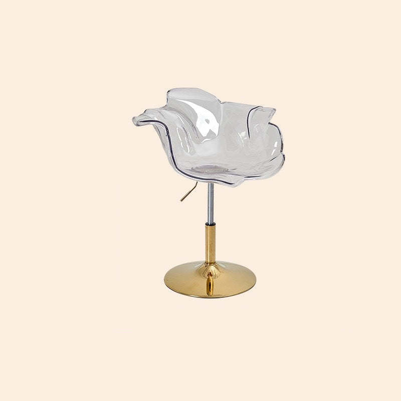 Contemporary Petal Acrylic Liftable Dining Chair