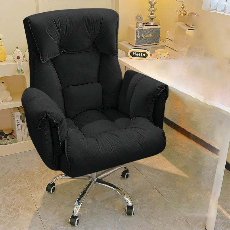 Modern Fabric Steel Adjustable Recliner With Footrest — Aluminium Alloy / A - White / Without Footrest