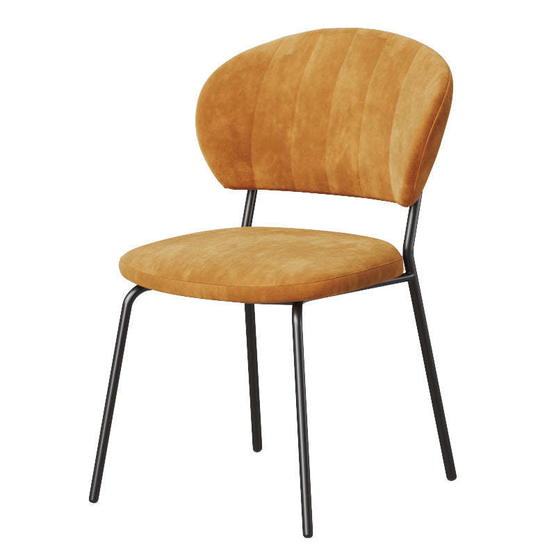 Nordic Round Upholstered Dining Chair