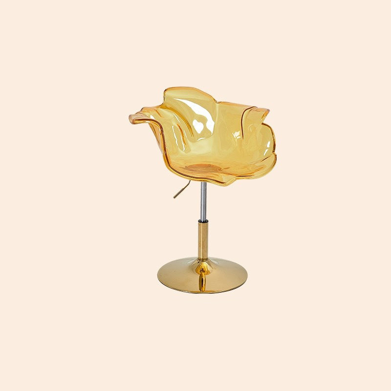 Contemporary Petal Acrylic Liftable Dining Chair