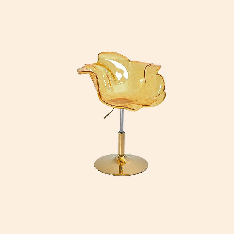 Contemporary Petal Acrylic Liftable Dining Chair