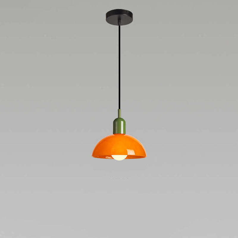 Minimalist Glass Hemisphere Pendant Light