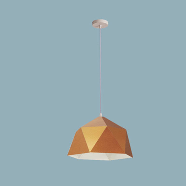 Modern Macaron Iron Lozenge Pendant Light