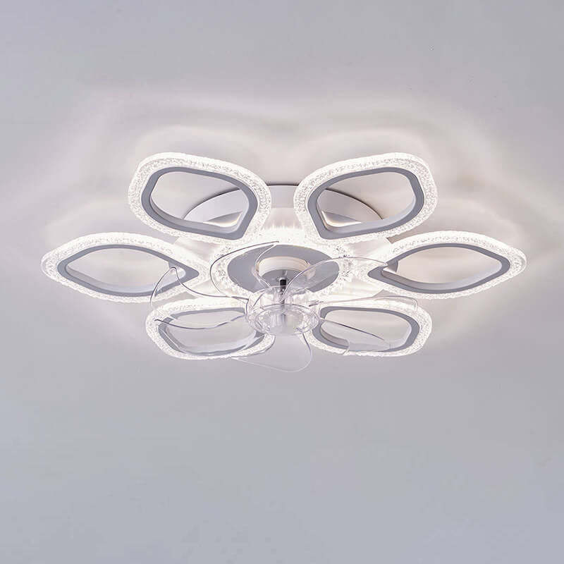 Scandinavian Minimalist Flower Flush Mount