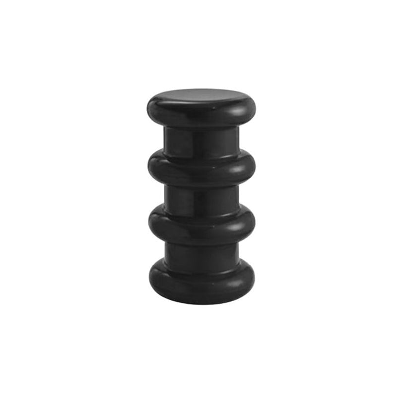 Scandinavian Acrylic Cylinder Vanity Stool