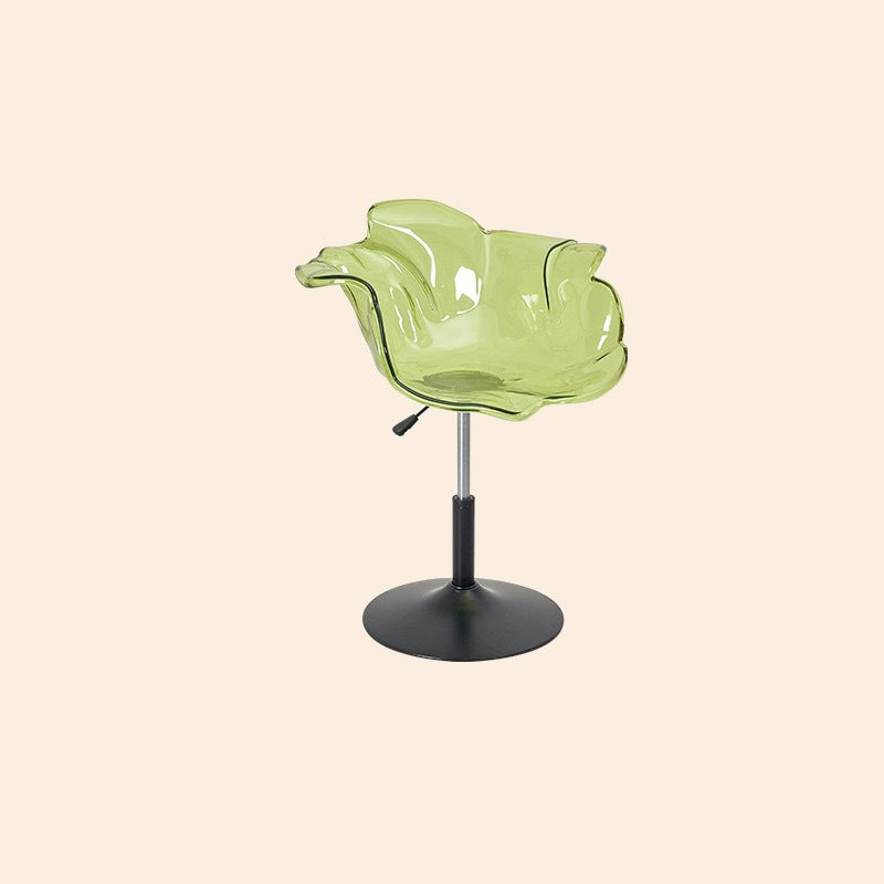 Contemporary Petal Acrylic Liftable Dining Chair