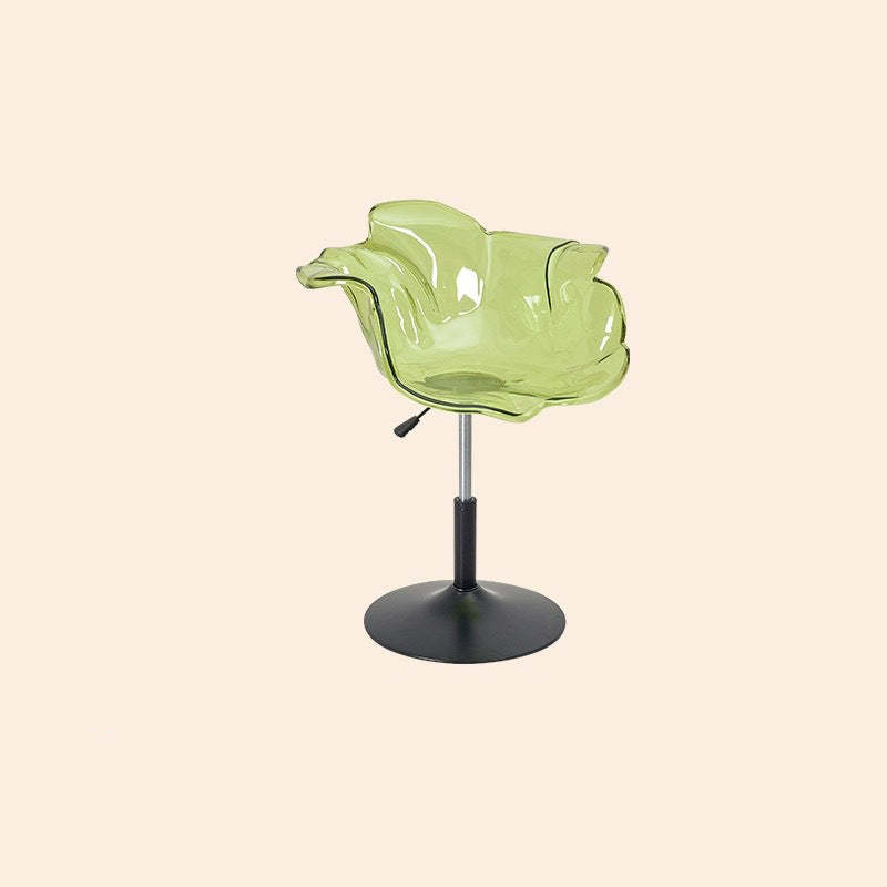 Contemporary Petal Acrylic Liftable Dining Chair