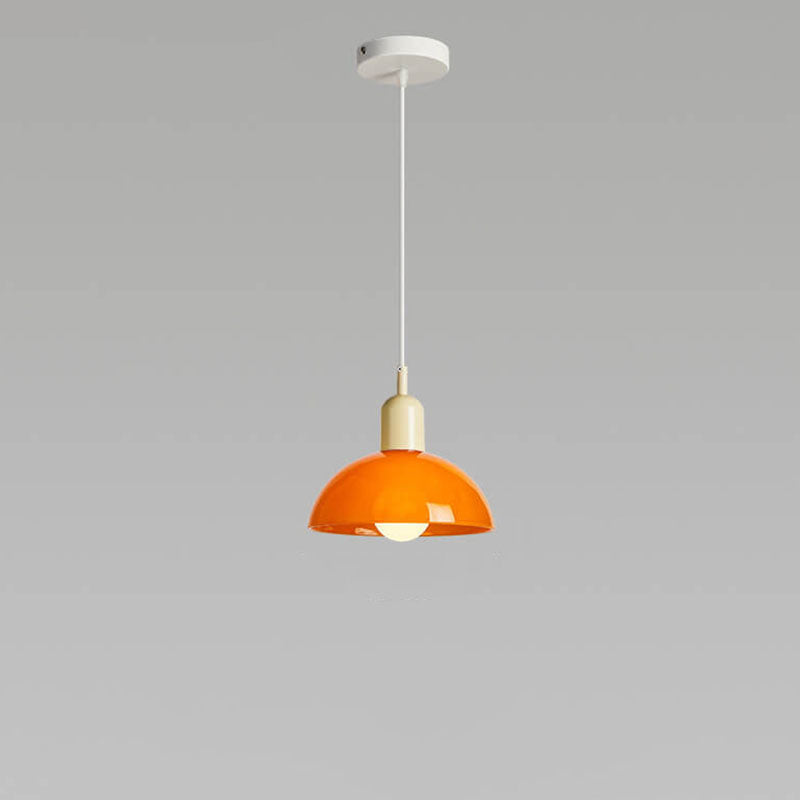 Minimalist Glass Hemisphere Pendant Light