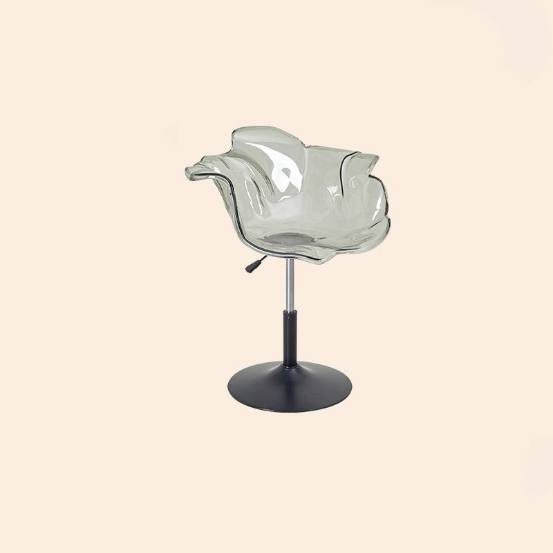 Contemporary Petal Acrylic Liftable Dining Chair