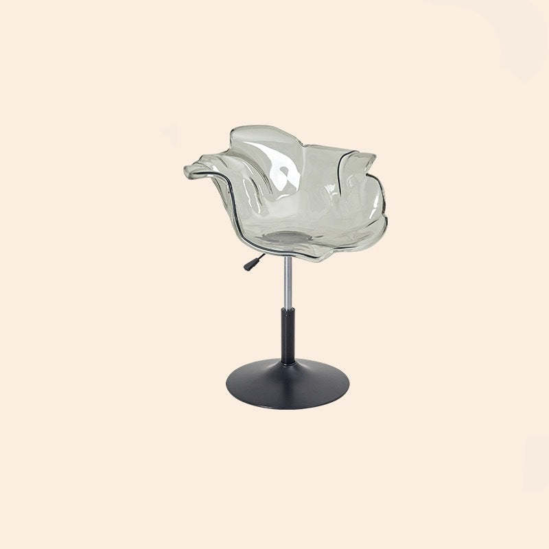 Contemporary Petal Acrylic Liftable Dining Chair