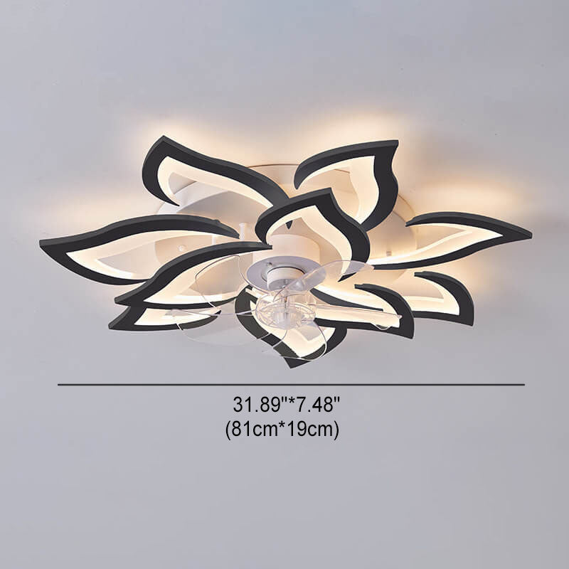Scandinavian Modern Flower Flush Mount Ceiling