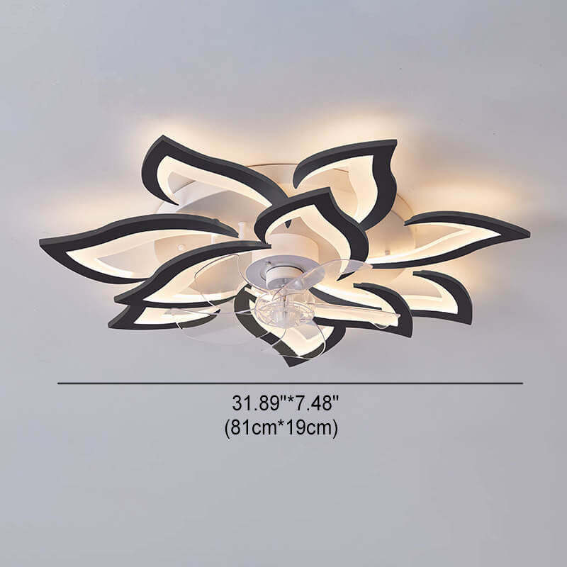 Scandinavian Modern Flower Flush Mount Ceiling
