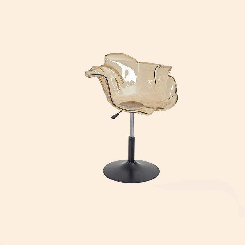 Contemporary Petal Acrylic Liftable Dining Chair