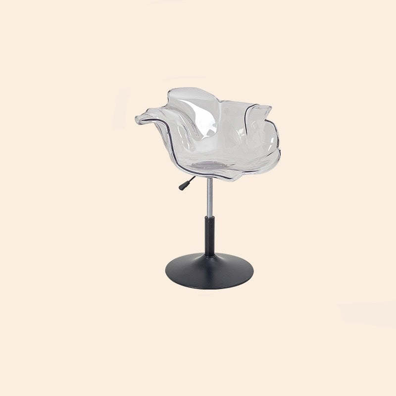 Contemporary Petal Acrylic Liftable Dining Chair
