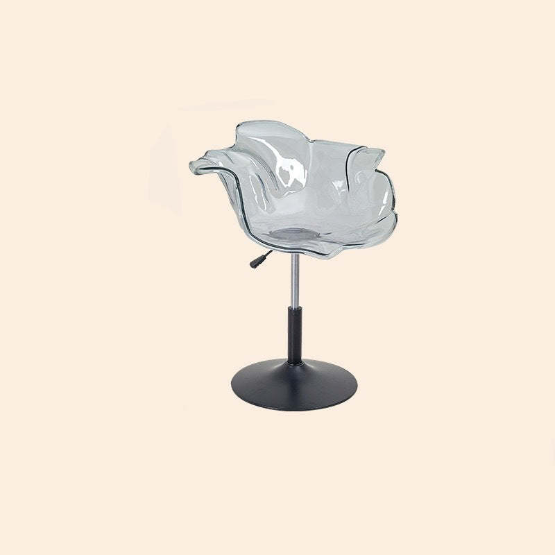Contemporary Petal Acrylic Liftable Dining Chair