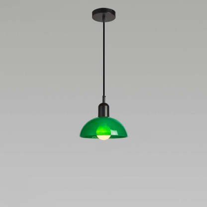 Minimalist Glass Hemisphere Pendant Light