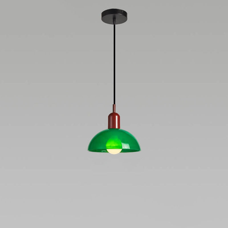 Minimalist Glass Hemisphere Pendant Light