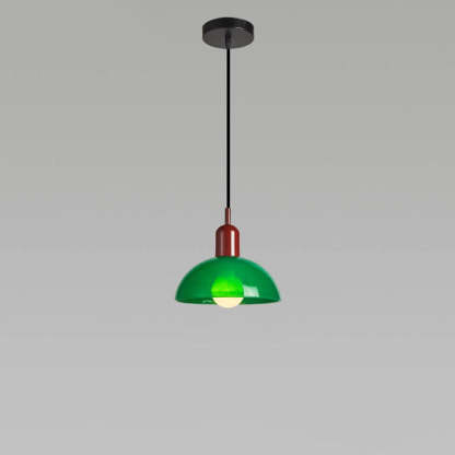 Minimalist Glass Hemisphere Pendant Light