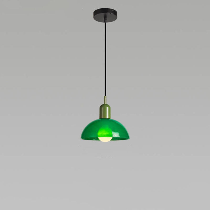 Minimalist Glass Hemisphere Pendant Light