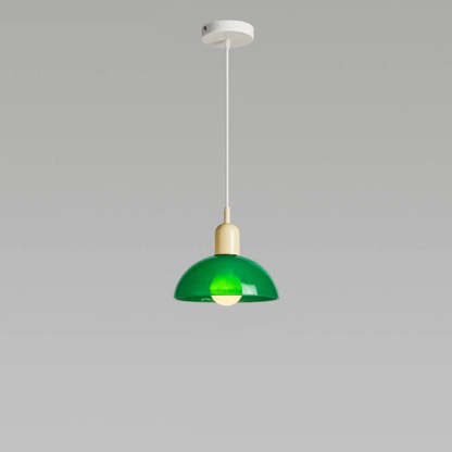 Minimalist Glass Hemisphere Pendant Light