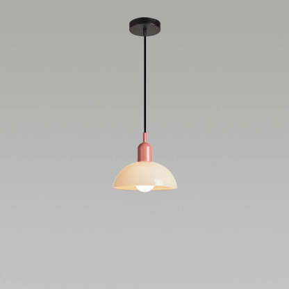 Minimalist Glass Hemisphere Pendant Light