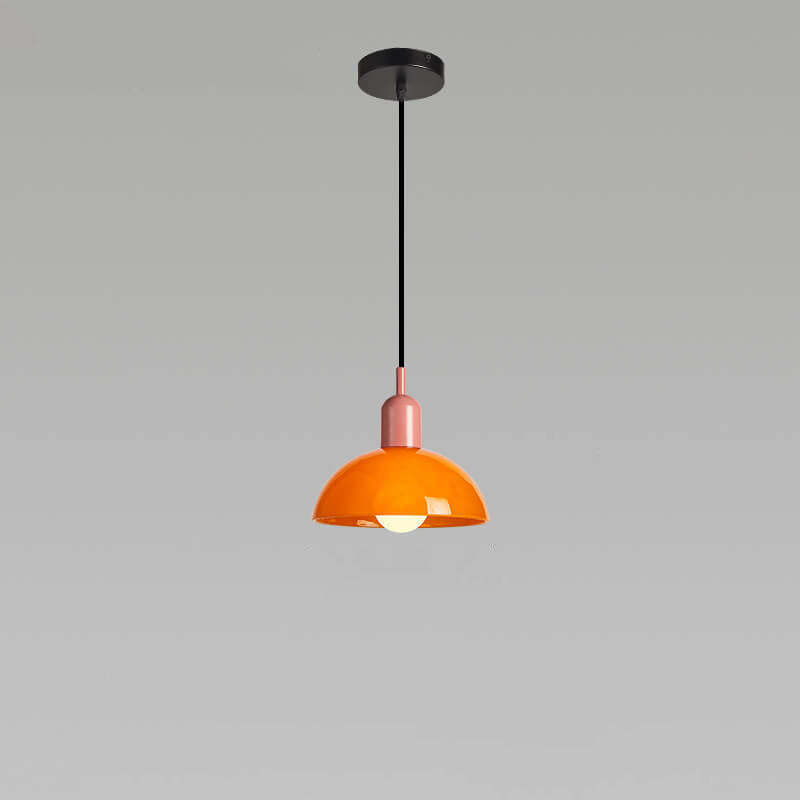 Minimalist Glass Hemisphere Pendant Light