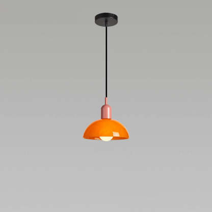 Minimalist Glass Hemisphere Pendant Light