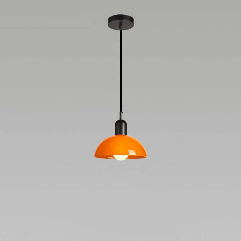 Minimalist Glass Hemisphere Pendant Light