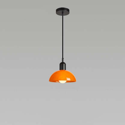 Minimalist Glass Hemisphere Pendant Light