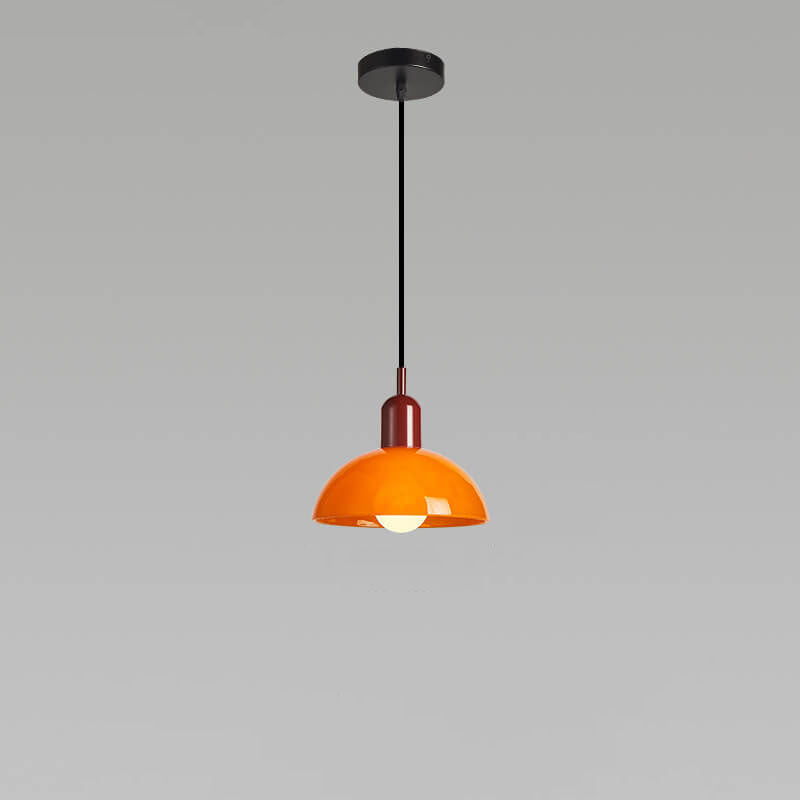 Minimalist Glass Hemisphere Pendant Light